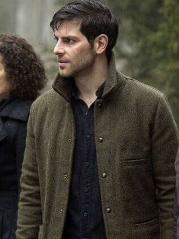 Nick Burkhardt Grimm S06 Wool Jacket