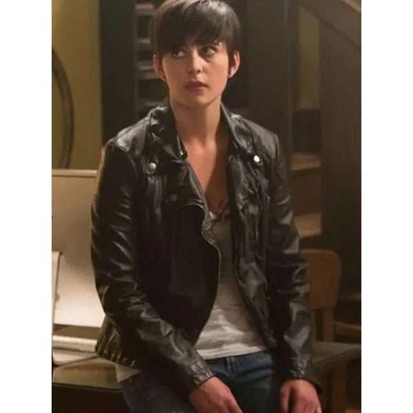Grimm S04 Theresa Rubel Leather Jacket