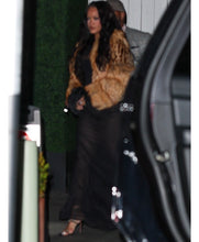 Rihanna Gucci Fall 1999 Fur Jacket