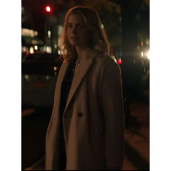 Guinevere Beck You Pale Pink Long Trench Coat