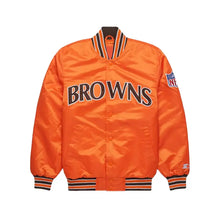 Cleveland Browns Satin Bomber Jacket