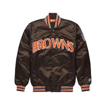 Cleveland Browns Satin Bomber Jacket
