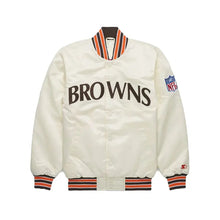 Cleveland Browns Satin Bomber Jacket