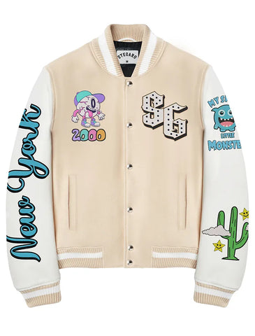 Habiba Mascot Stegaro Varsity Wool Jacket