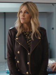 Hacks S03 Kaitlin Olson Leather Jacket
