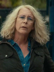 Halloween Jamie Lee Curtis Grayish Black Cotton Jacket