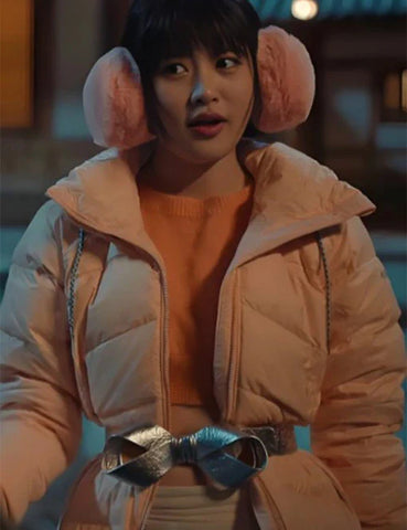 Han Bi Ryu XO, Kitty Pink Puffer Coat