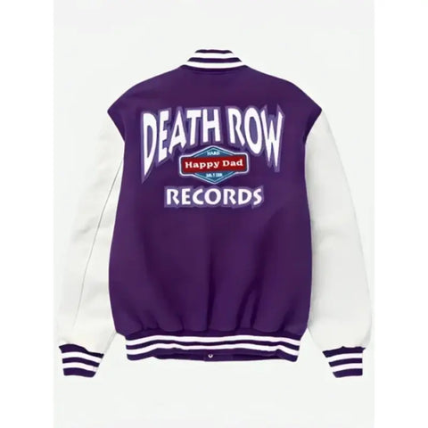 Happy Dad Death Row Records Varsity Jacket