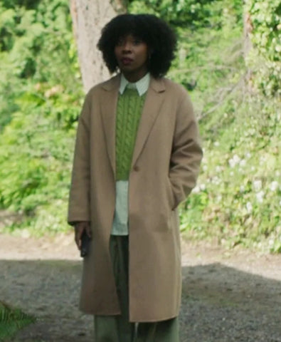 Happy Face S01 Tamera Tomakili Brown Coat