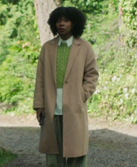 Happy Face S01 Tamera Tomakili Brown Coat