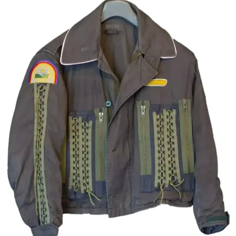 Harry Dean Crew Costume Grey Jacket