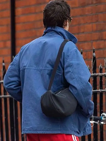 Harry Styles London 2025 Blue Cotton Jacket