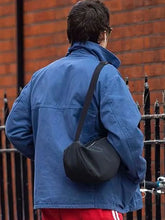 Harry Styles London 2025 Blue Cotton Jacket