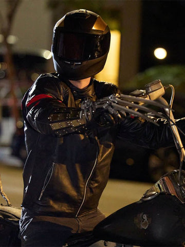 Headless Horseman Brandon Black Leather Jacket