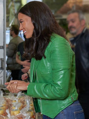 Heather Hemmens A Pinch Of Portugal 2023 Leather Jacket