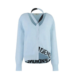 Heather Gay Real Housewives of Salt Lake City S05 Blue Fendi Cardigan