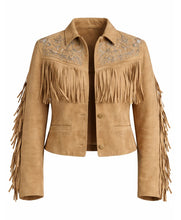 Heaven from Belfast Booker’s Suede Fringe Jacket
