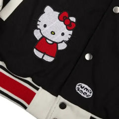 Hello Kitty Dumbgood Black Varsity Jacket