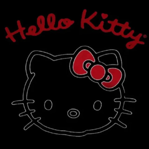 Hello Kitty Dumbgood Black Varsity Jacket