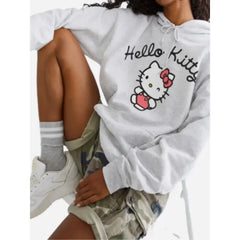 Hello Kitty Juniors Cosplay White Hoodie