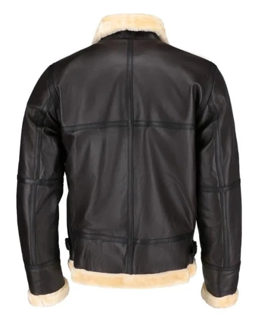 Henry Sheepskin Shearling Aviator Jacket