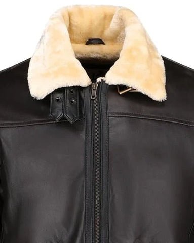 Henry Sheepskin Shearling Aviator Jacket