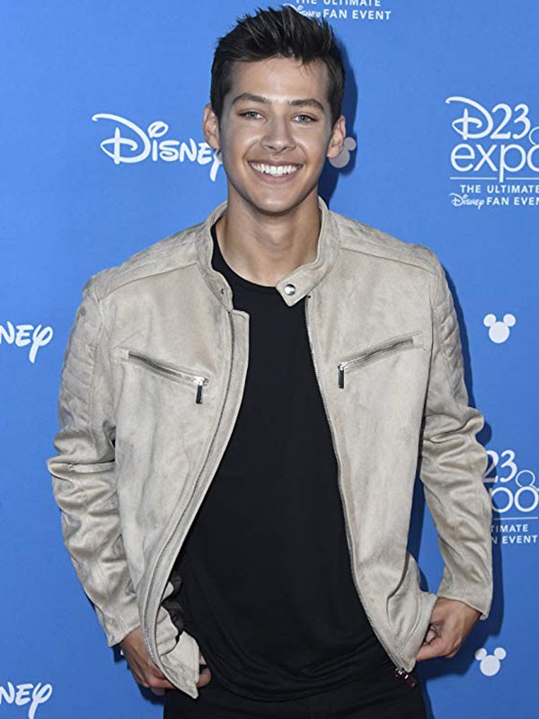 High School Musical Movie Matt Cornett Cafe Racer Leather Jacket