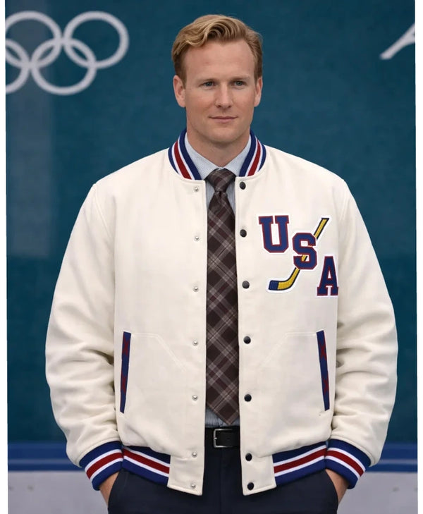 John Wroblewski Hockey Team USA 2026 Jacketage
