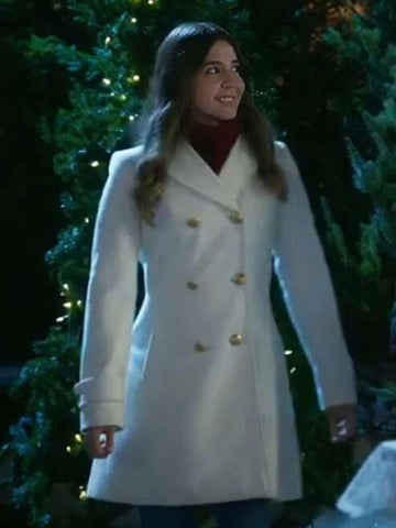 Maxine Denis Holiday Mismatch 2024 White Coat