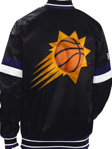 Phoenix Suns Black Bomber Jacket