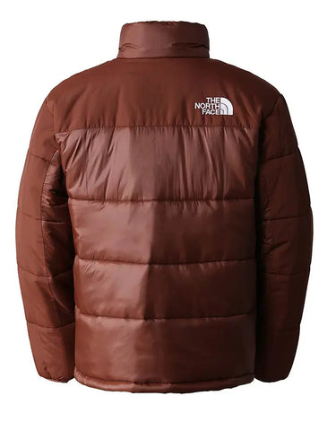 Hope The North Face Brown Satin Puffer Jacket