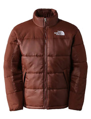Hope The North Face Brown Satin Puffer Jacket