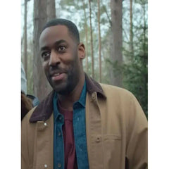 Hostage 2025 Ashley Thomas Brown Jacket