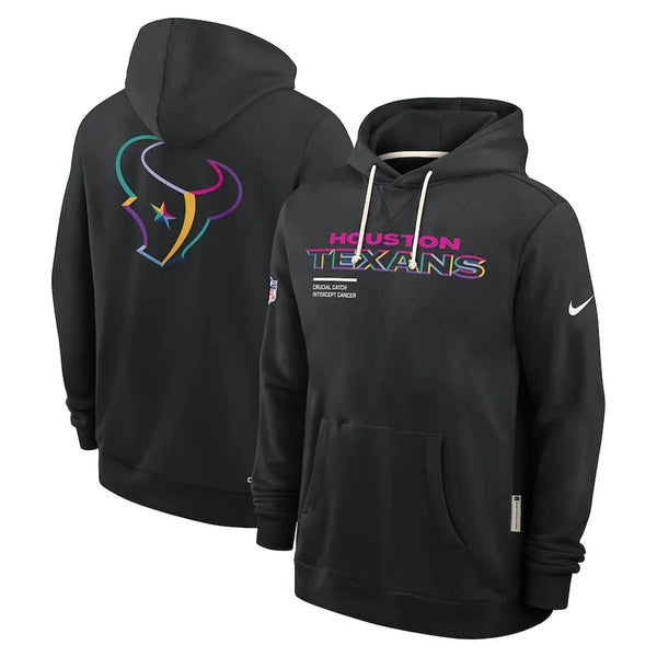 Houston Texans Black 2025 Dri-FIT Hoodie