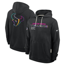 Houston Texans Black 2025 Dri-FIT Hoodie