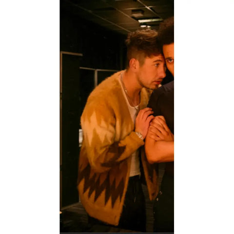 Hurry Up Tomorrow Lee Printed Cardigan