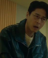 Hyeon-cheol The Trunk Leather Jacket