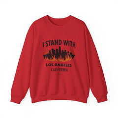 I Stand With Los Angeles California 2025 Sweatshirt