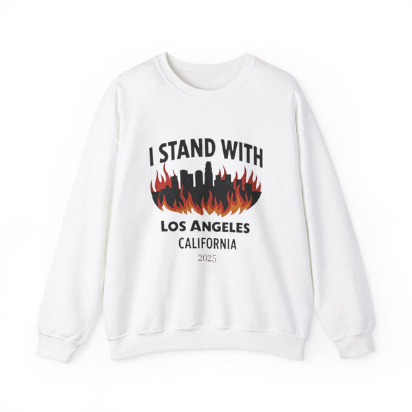 I Stand With Los Angeles California 2025 Sweatshirt