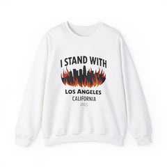 I Stand With Los Angeles California 2025 Sweatshirt