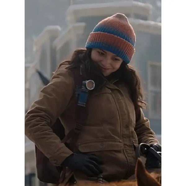 Isabela Merced The Last Of Us S02 Brown Jacket