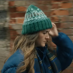 Isabelle Fuhrman Wish You Were Here Puffer Jacket