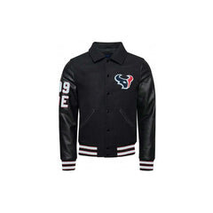JJ Watt Houston Texans Black Varsity Jacket