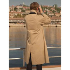 Eddie Redmayne The Day of the Jackal Beige Trench Coat