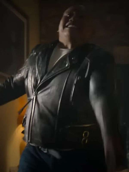 Novocaine 2025 Jacob Batalon Black Leather Jacket