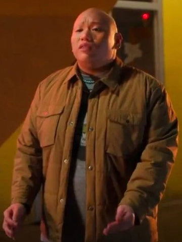 Jacob Batalon Reginald The Vampire S01 Quilted Jacket