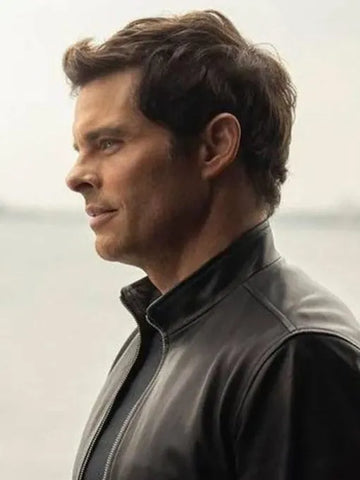 James Marsden TV Series Westworld S4 Leather Jacket