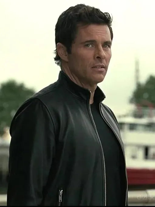 James Marsden TV Series Westworld S4 Leather Jacket