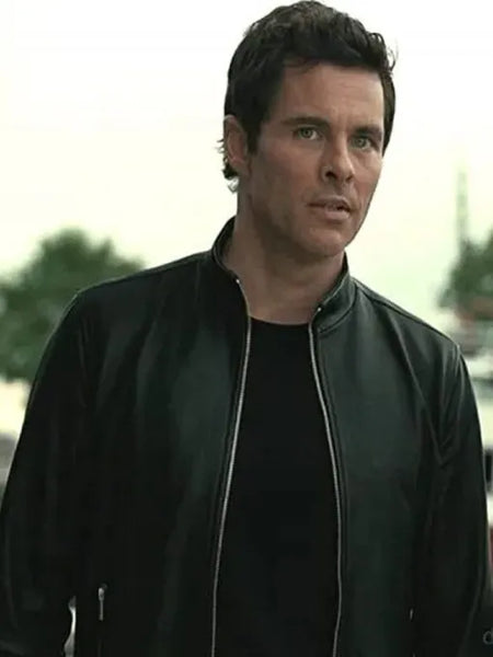 James Marsden TV Series Westworld S4 Leather Jacket