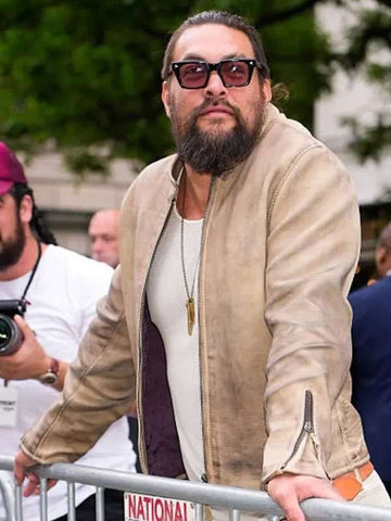 Jason Momoa NYC Leather Jacket